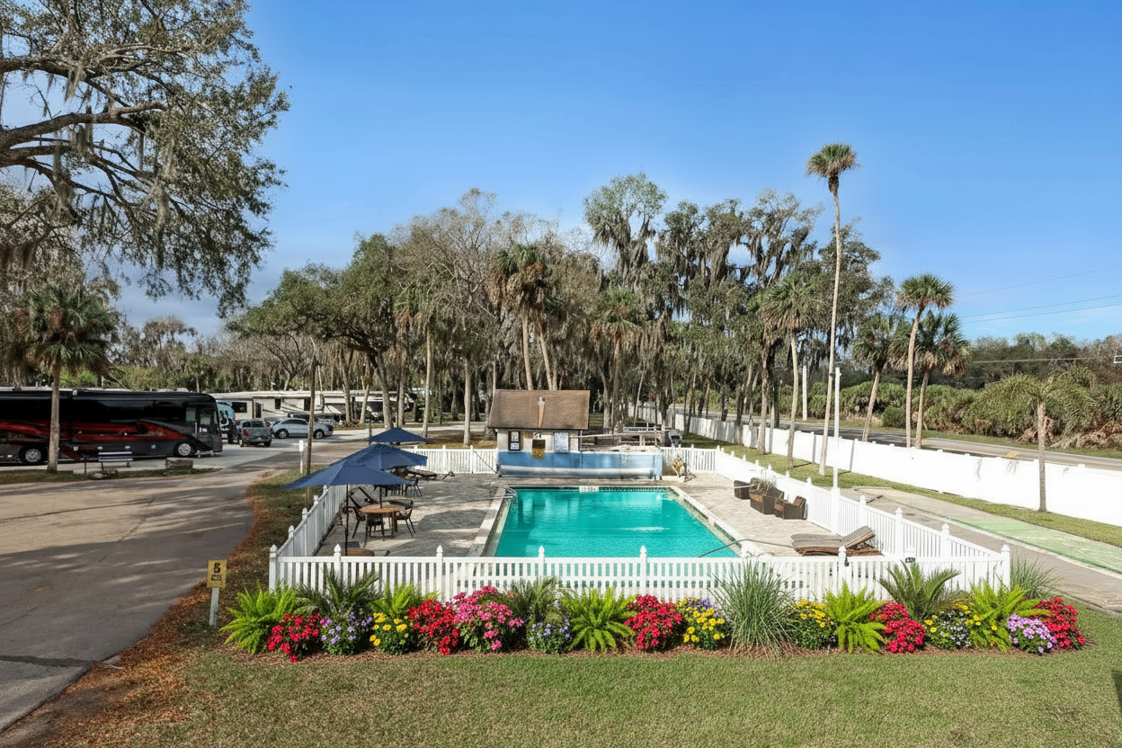 Cape Kennedy RV Resort - Mims, Florida - glamping.directory