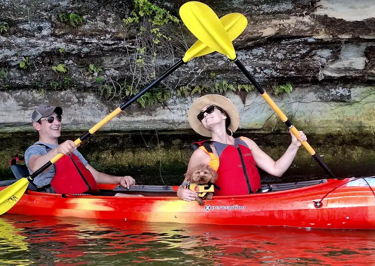 KAYAK STARVED ROCK CAMPGROUND - Ottawa, Illinois - glamping.directory