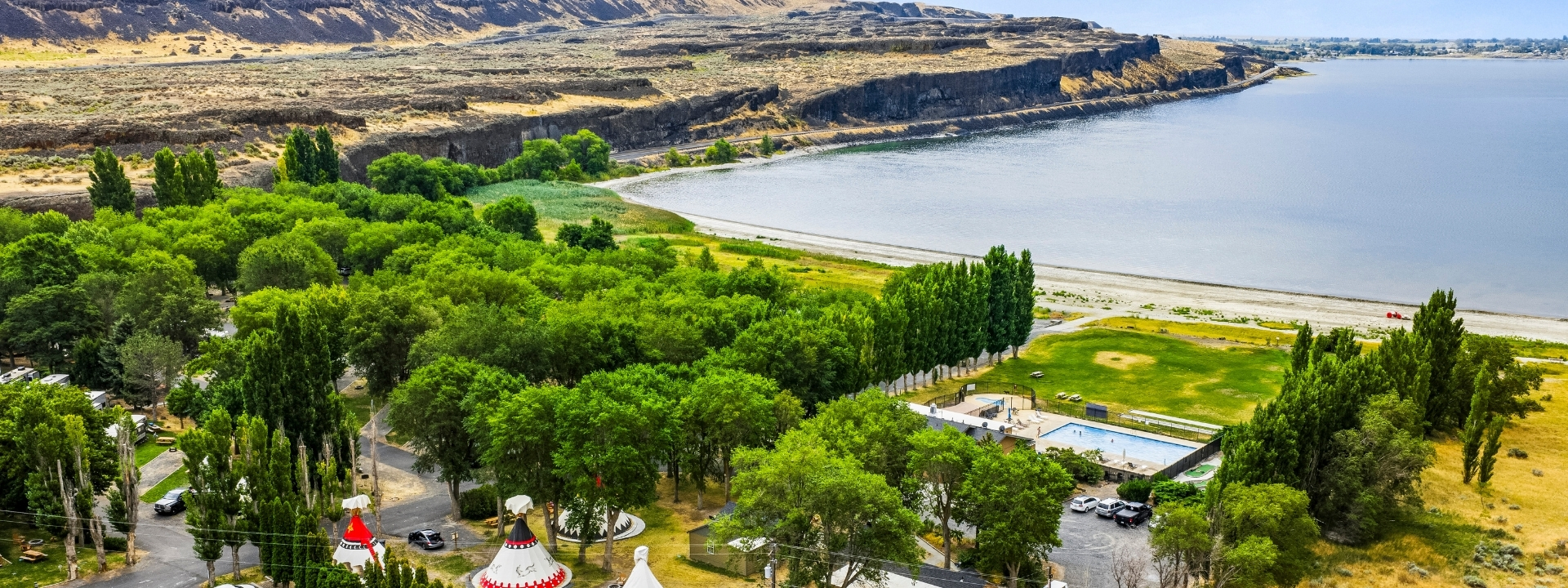Smokiam RV Resort - Soap Lake, Washington - glamping.directory