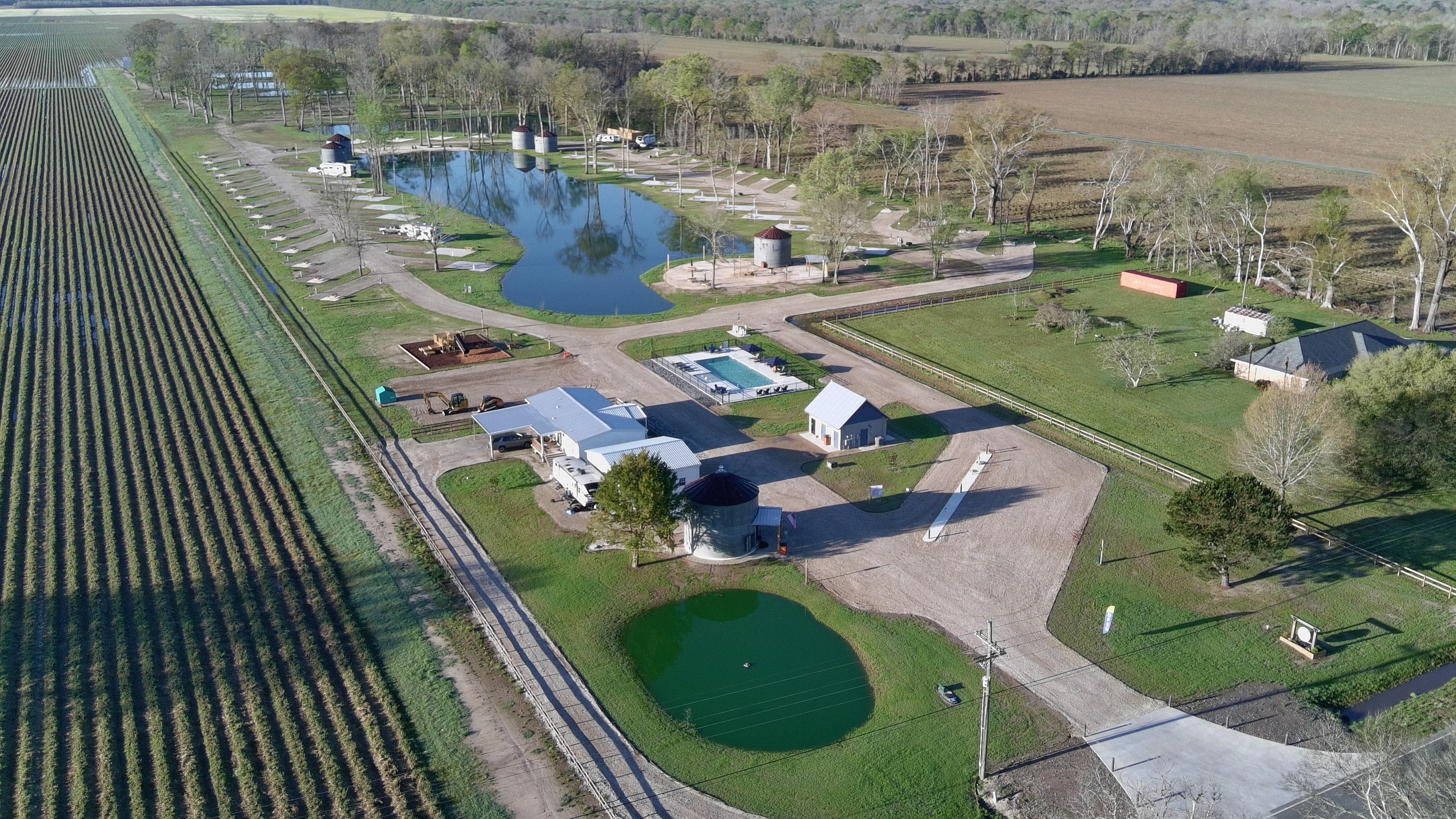 The Silos RV Resort - Opelousas, Louisiana - glamping.directory