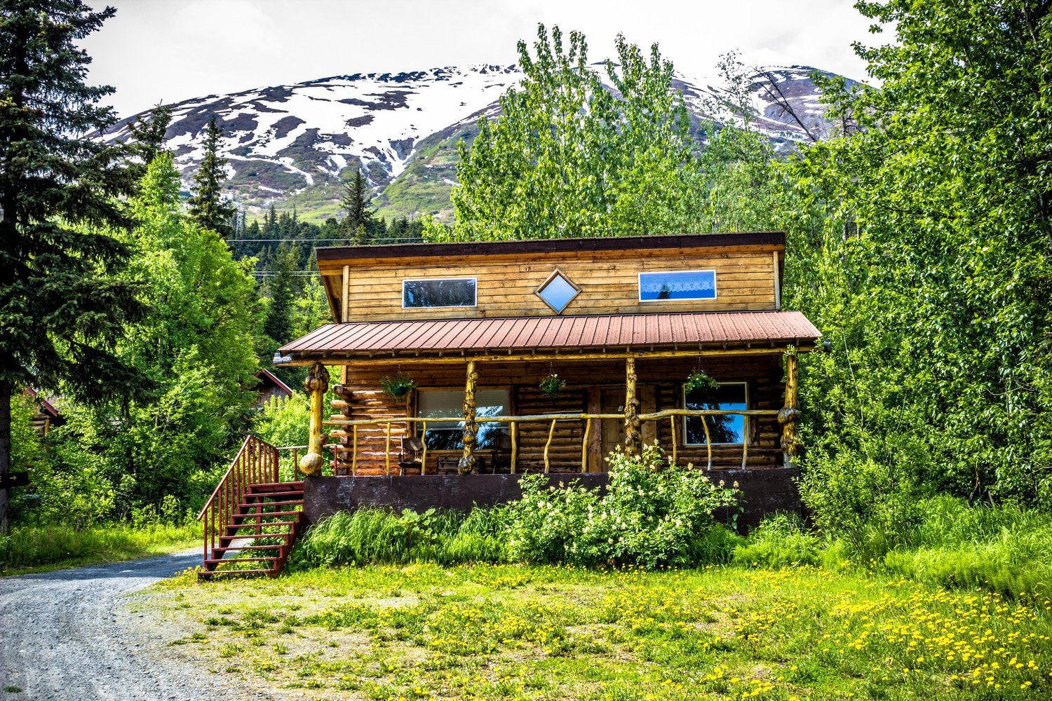 Midnight Sun Log Cabins - Moose Pass, Alaska - glamping.directory