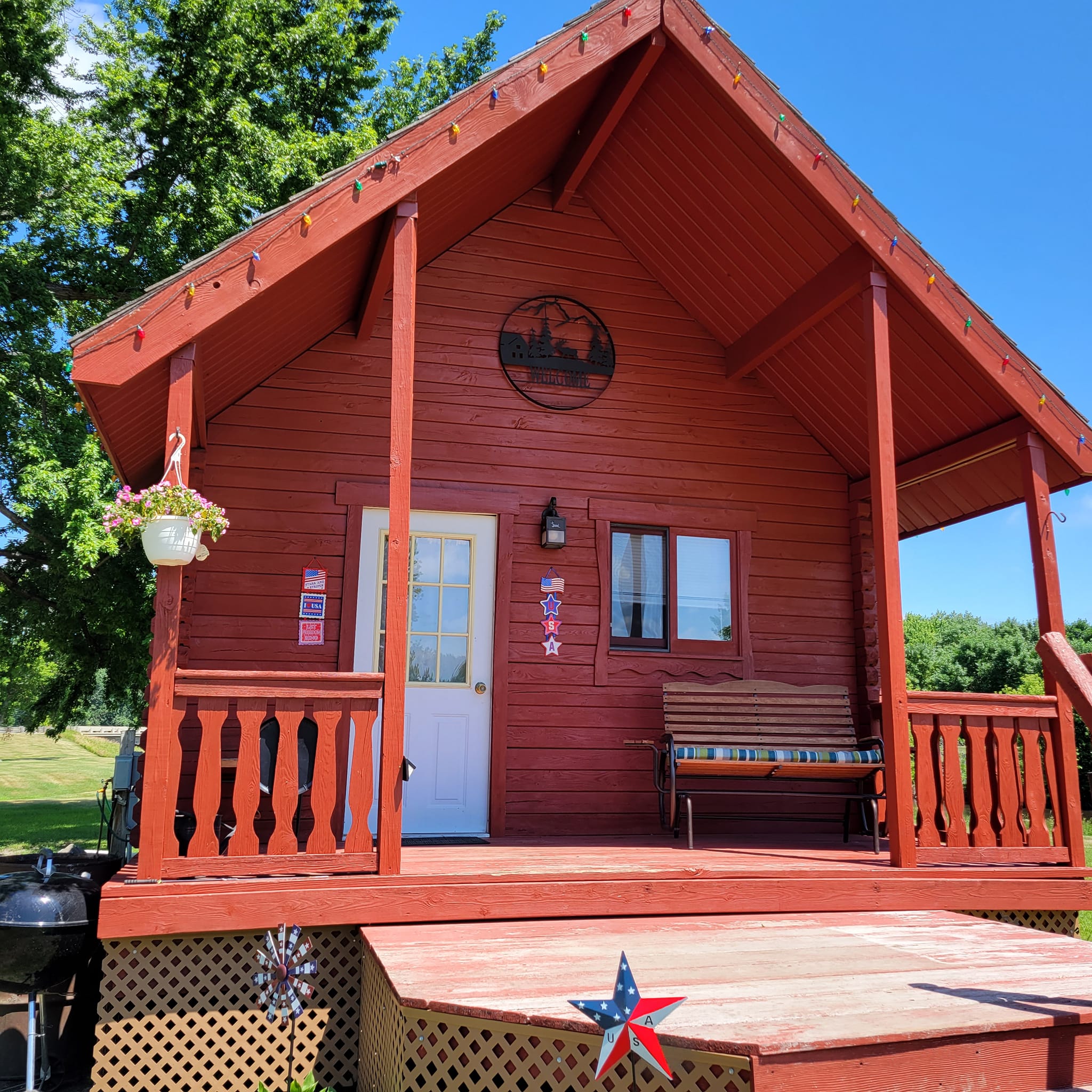 Outdoors Inn Campground - Benson, Minnesota - glamping.directory