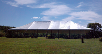 Markham Tent Rental - West Gardiner, Maine - glamping.directory