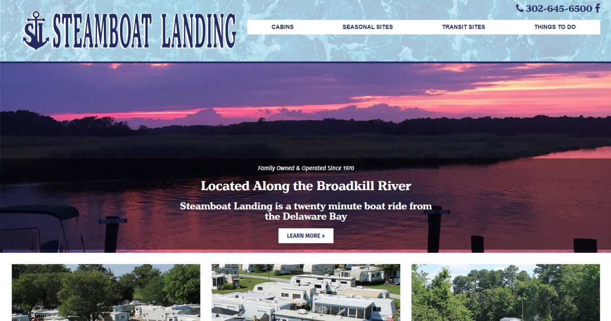Steamboat Landing LLC - Milton, Delaware - glamping.directory