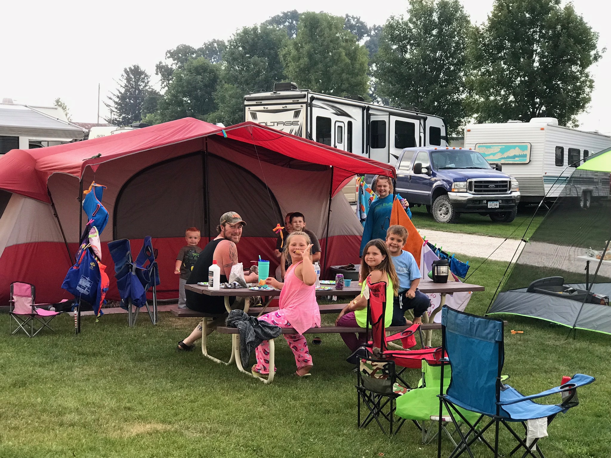 Harvest Farm Campground Resort - Cresco, Iowa - glamping.directory