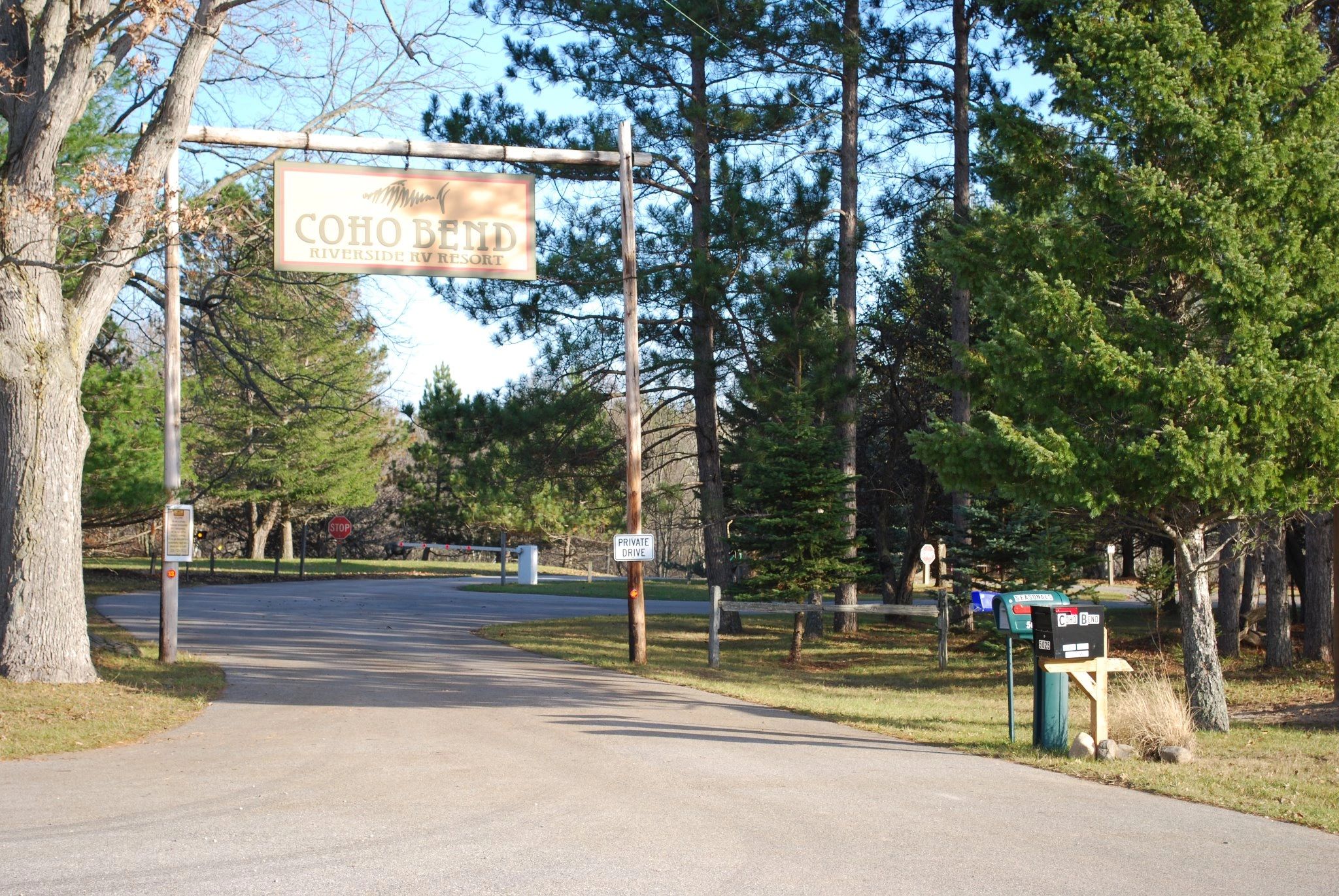 Coho Bend Campground - Manistee, Michigan - glamping.directory