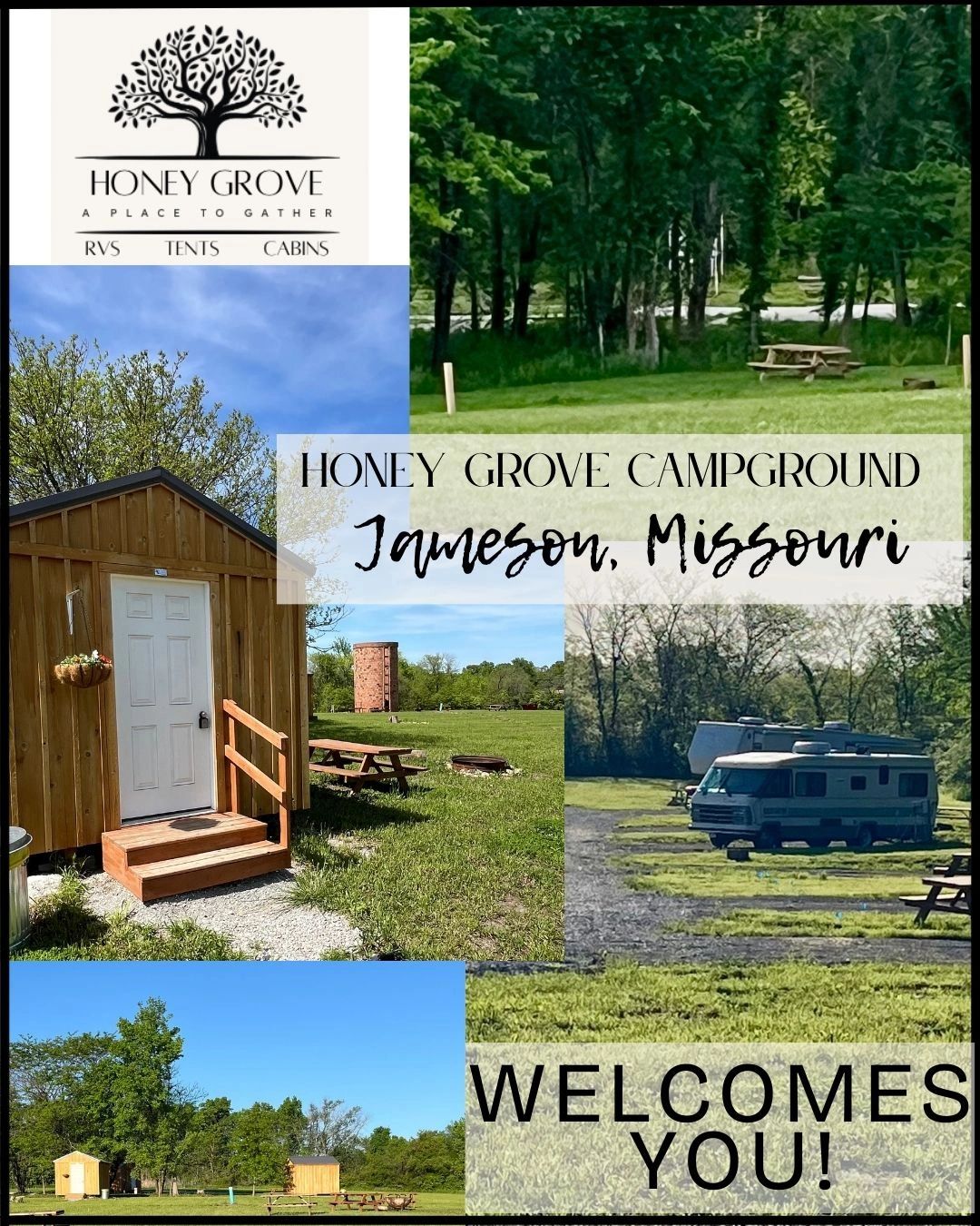 Honey Grove Campground - Jameson, Missouri - glamping.directory