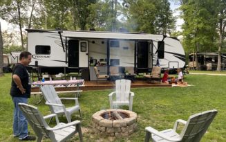 Peterson Creek Campground - Harrietta, Michigan - glamping.directory