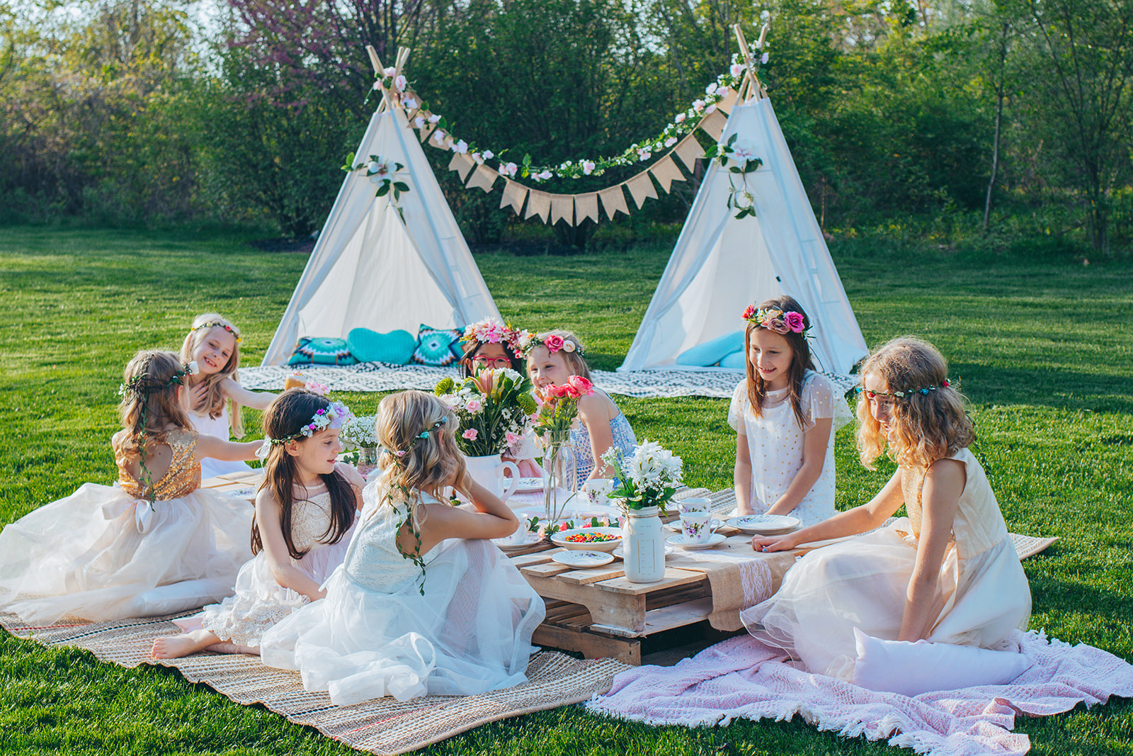 Perfect Events - Teepee Sleepover Rentals, Glamping, Parties and Entertainment - Columbus, Ohio - glamping.directory