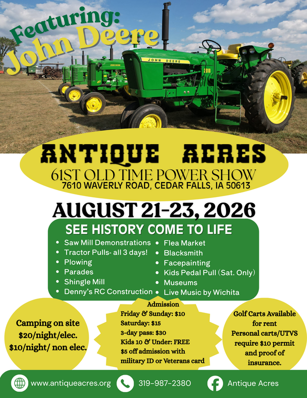 Antique Acres Campground - Cedar Falls, Iowa - glamping.directory