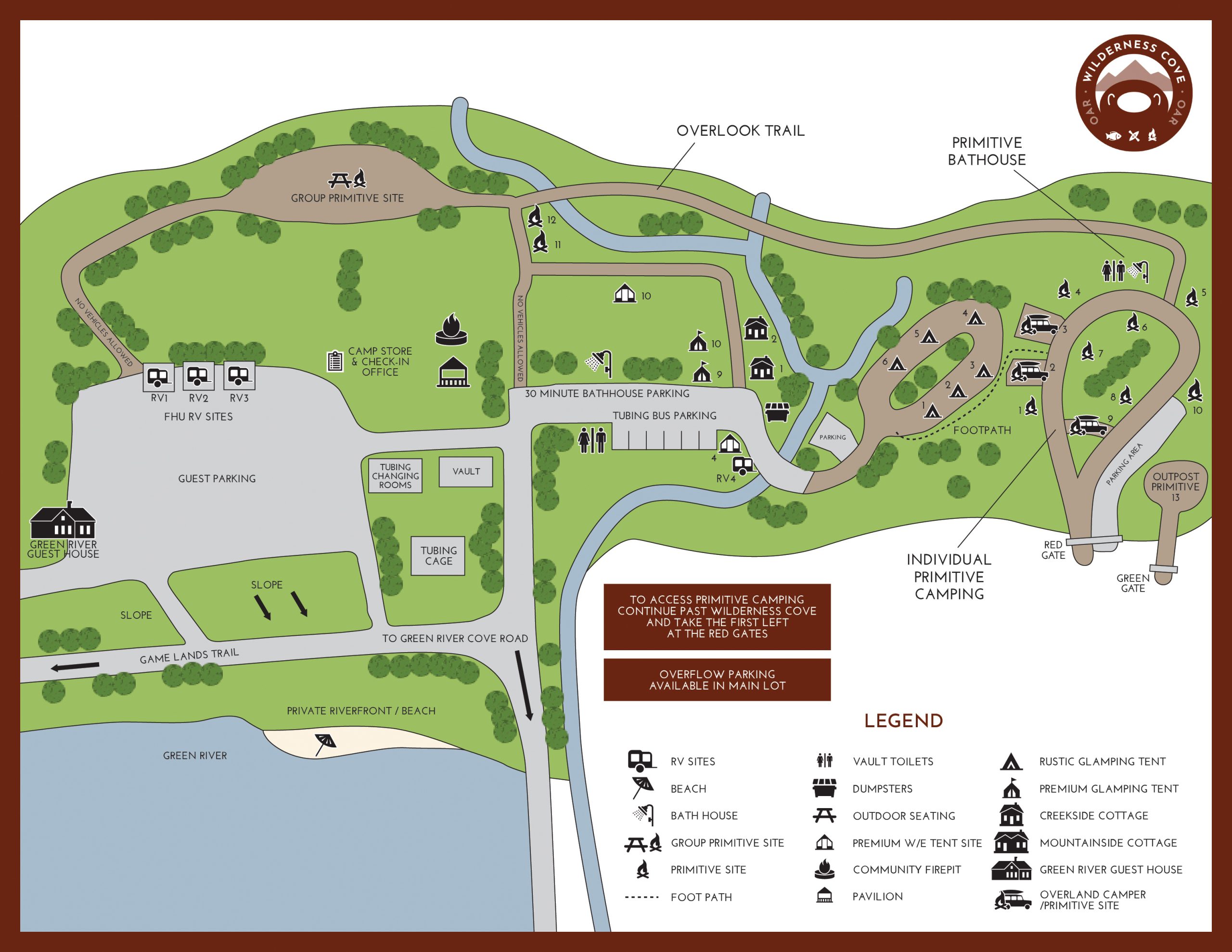 Wilderness Cove Campground | Outdoor Adventure Retreats - Saluda, North Carolina - glamping.directory