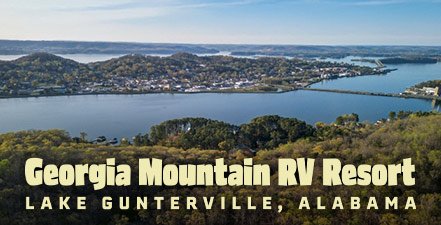 Georgia Mountain RV Resort - Guntersville, Alabama - glamping.directory