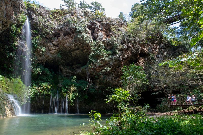 Natural Falls State Park - Colcord, Oklahoma - glamping.directory