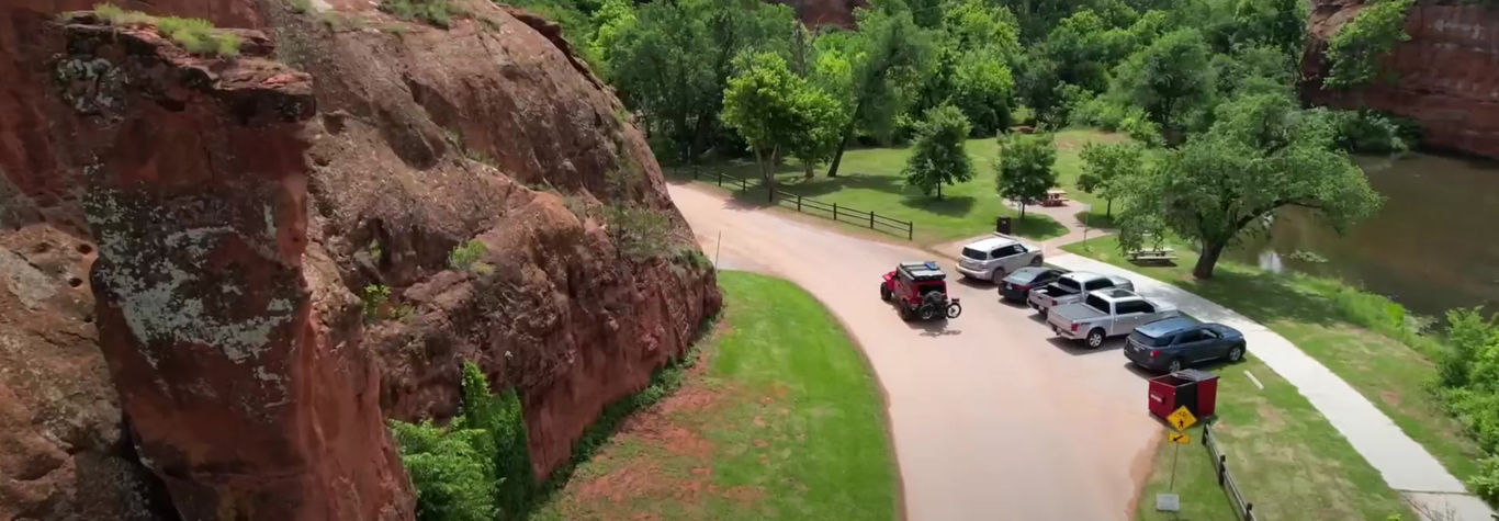 Red Rock Canyon Campground and Adventure Park - Hinton, Oklahoma - glamping.directory