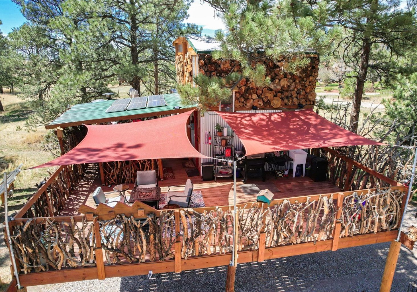 Treehouse Magic at Houses High Treesort - Elizabeth, Colorado - glamping.directory