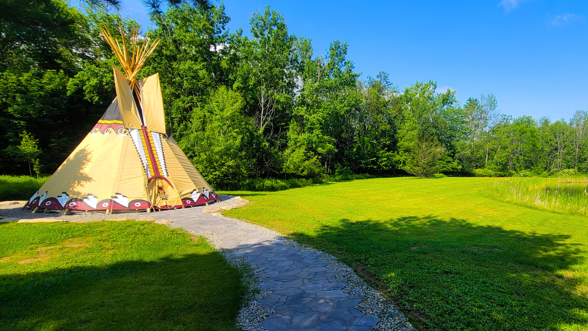 The Tranquil Tipi - Broadalbin, New York - glamping.directory