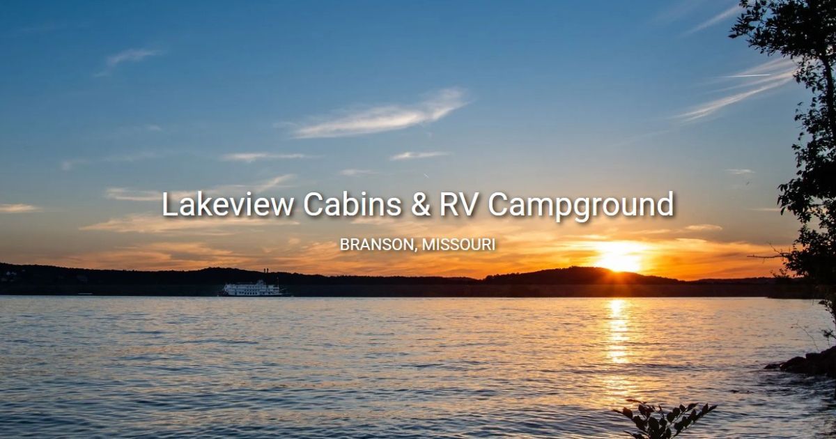 Lakeview Cabins & RV Campground - Branson, Missouri - glamping.directory