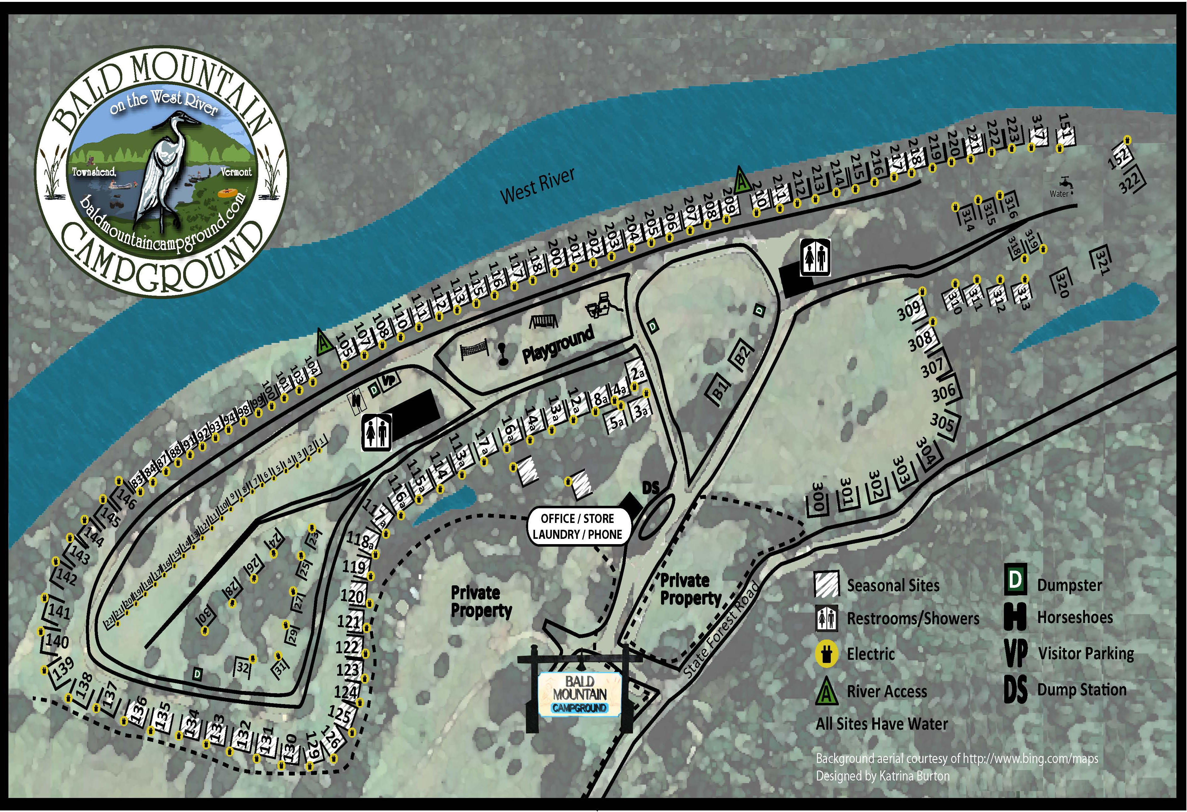 Bald Mountain Campground - Townshend, Vermont - glamping.directory