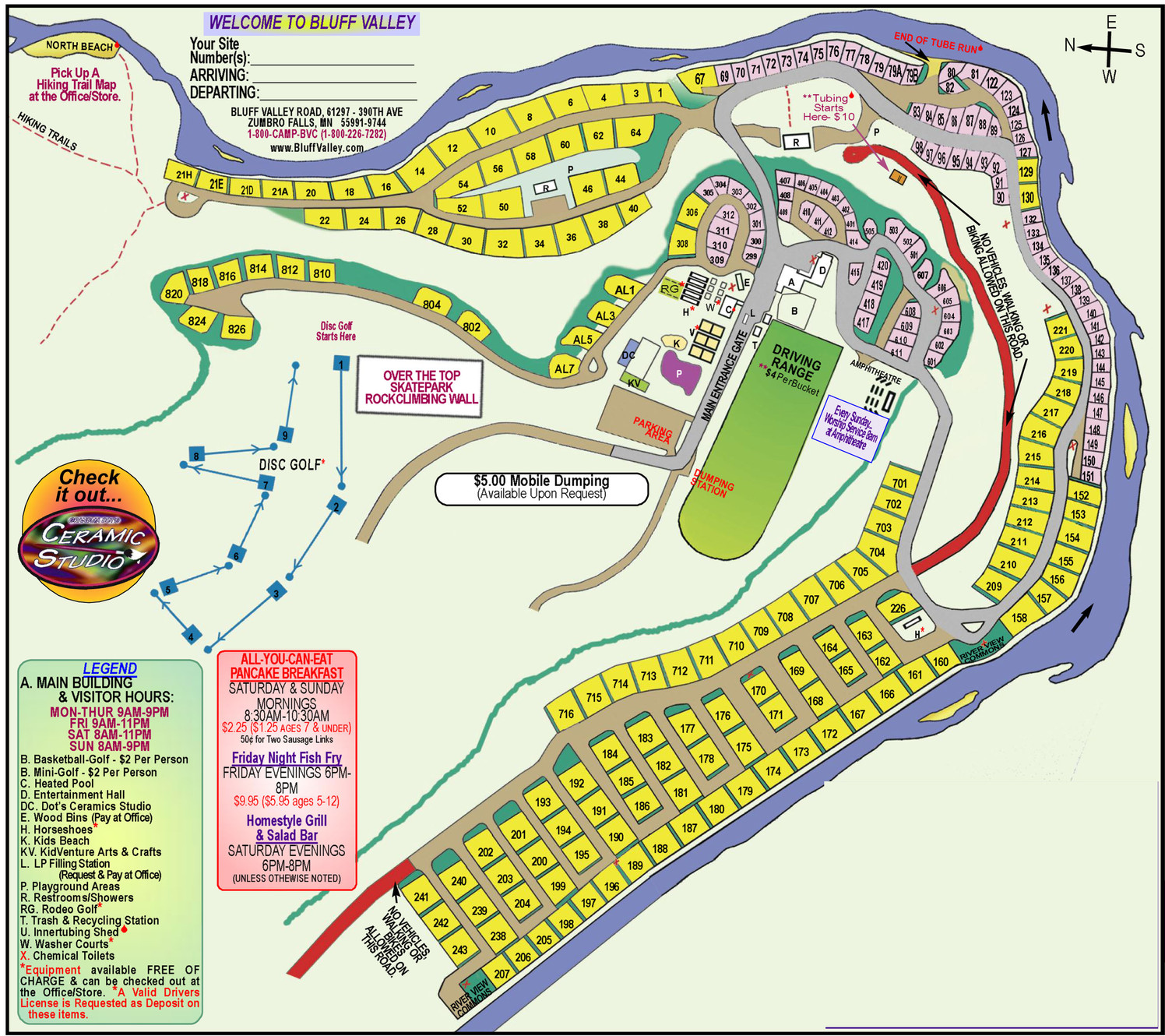 Bluff Valley Campgrounds - Zumbro Falls, Minnesota - glamping.directory