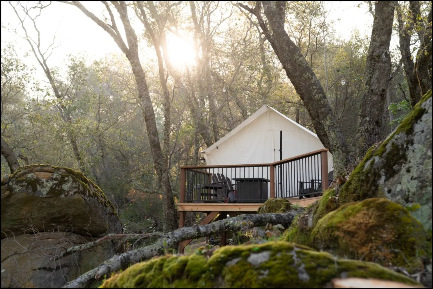 Montauk California Resort - Pilot Hill, California - glamping.directory