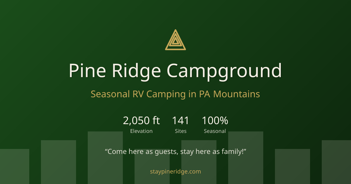Pine Ridge Campground - Biglerville, Pennsylvania - glamping.directory