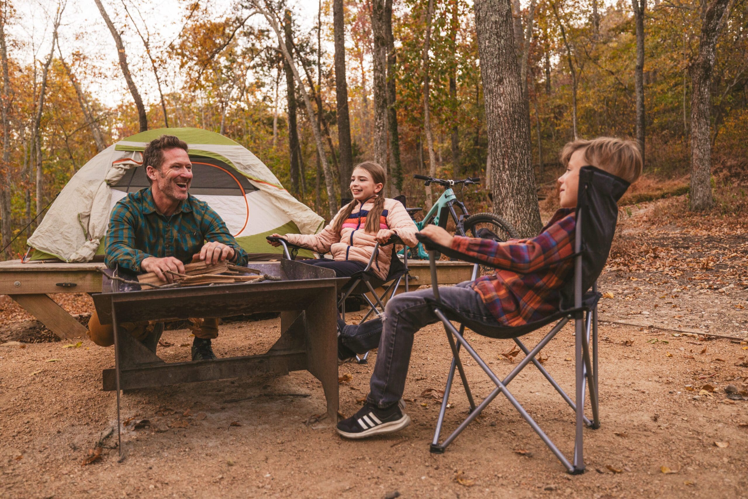 Coler Mountain Bike Preserve Campground - Bentonville, Arkansas - glamping.directory