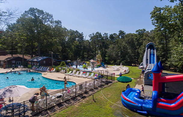 Adventure Bound Camping Resorts - Tall Pines - Elmer, New Jersey - glamping.directory