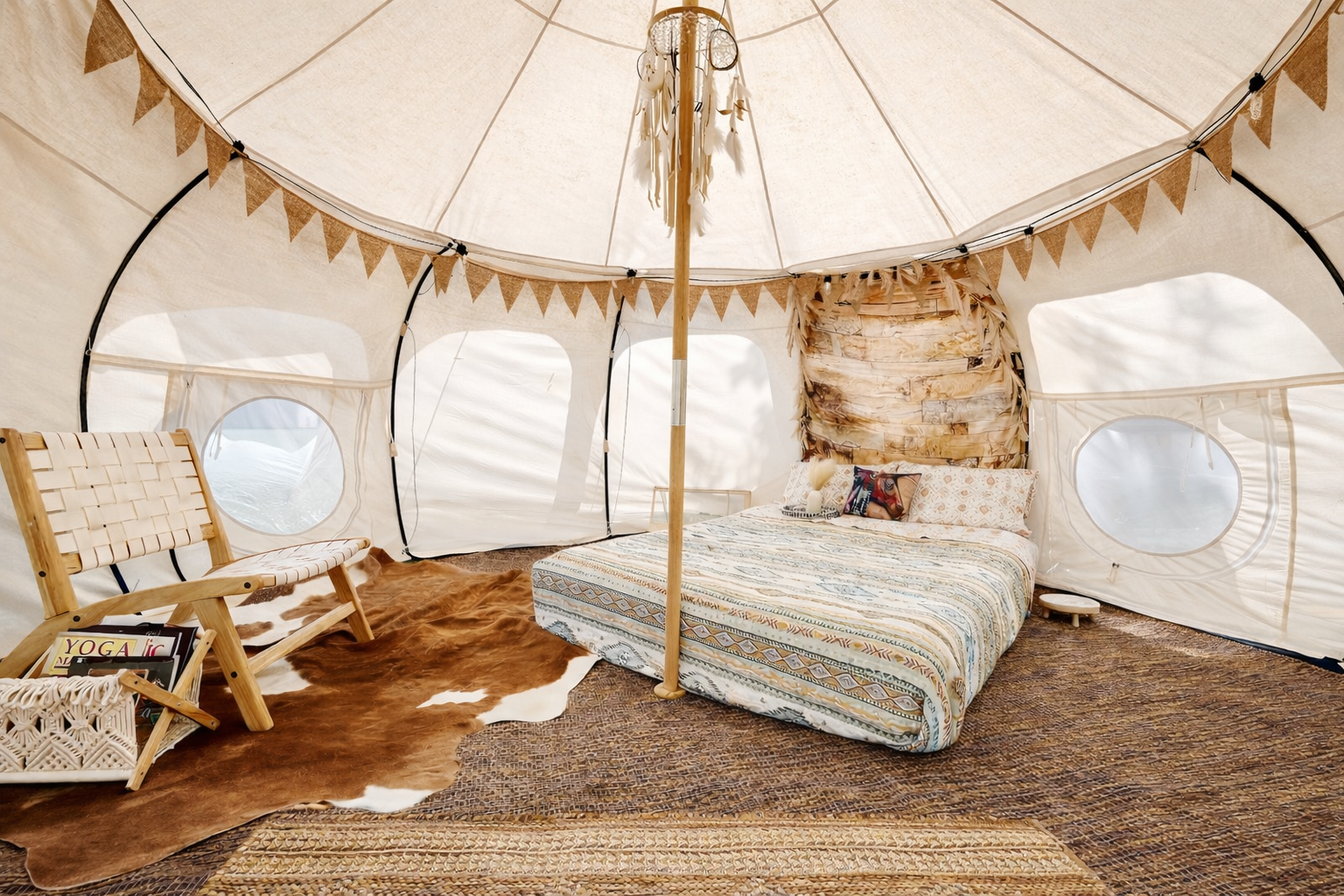 Painted Pony Yurt- Ranch Glamping at the beach - US, Delaware - glamping.directory