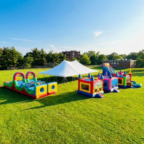 Day & Night Bounce House, Waterslide and Tent Rentals - Windsor Locks, Connecticut - glamping.directory