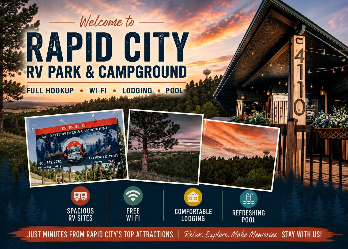 Rapid City RV Park & Campground - Rapid City, South Dakota - glamping.directory