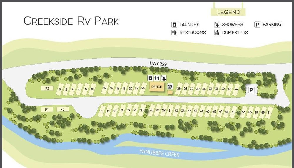Creekside RV Park - Broken Bow, Oklahoma - glamping.directory