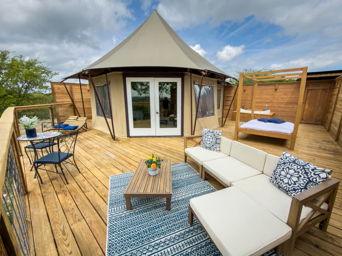 On The Rocks Glamping Resort - Marble Falls, Texas - glamping.directory