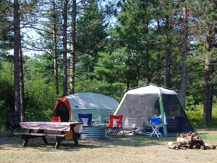 Scheck's Place State Forest Campground - Traverse City, Michigan - glamping.directory