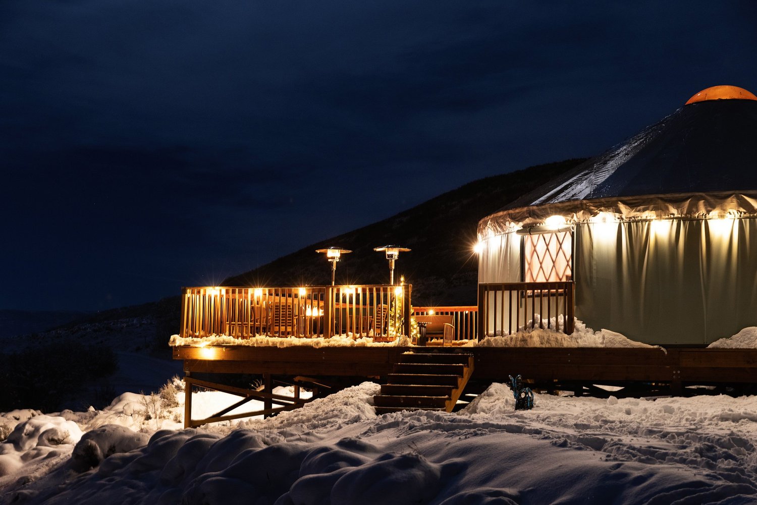 The Nordic Yurt - Midway, Utah - glamping.directory