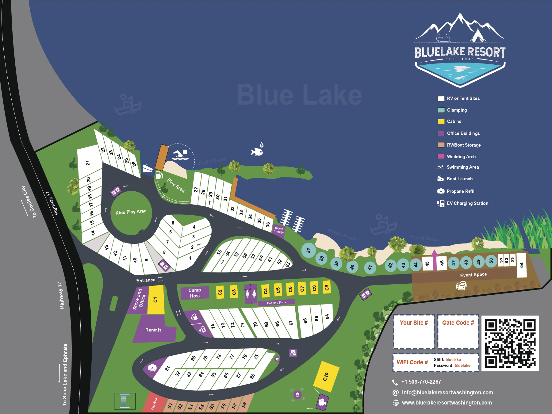 Blue Lake Resort - Coulee City, Washington - glamping.directory
