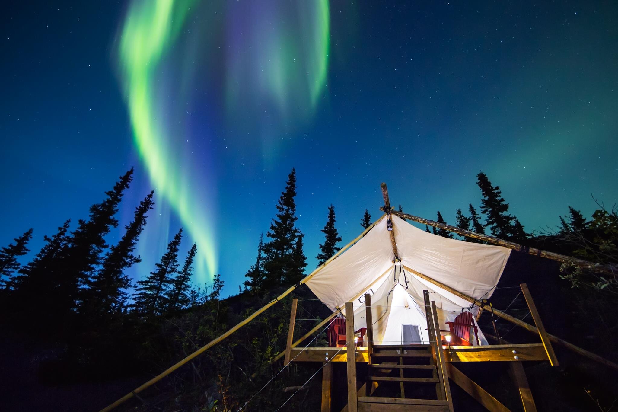 Alpenglow Luxury Camping - Sutton-Alpine, Alaska - glamping.directory