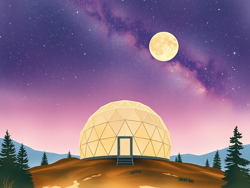 Luxury Glamping Dome on Texas Farm - glamping.directory