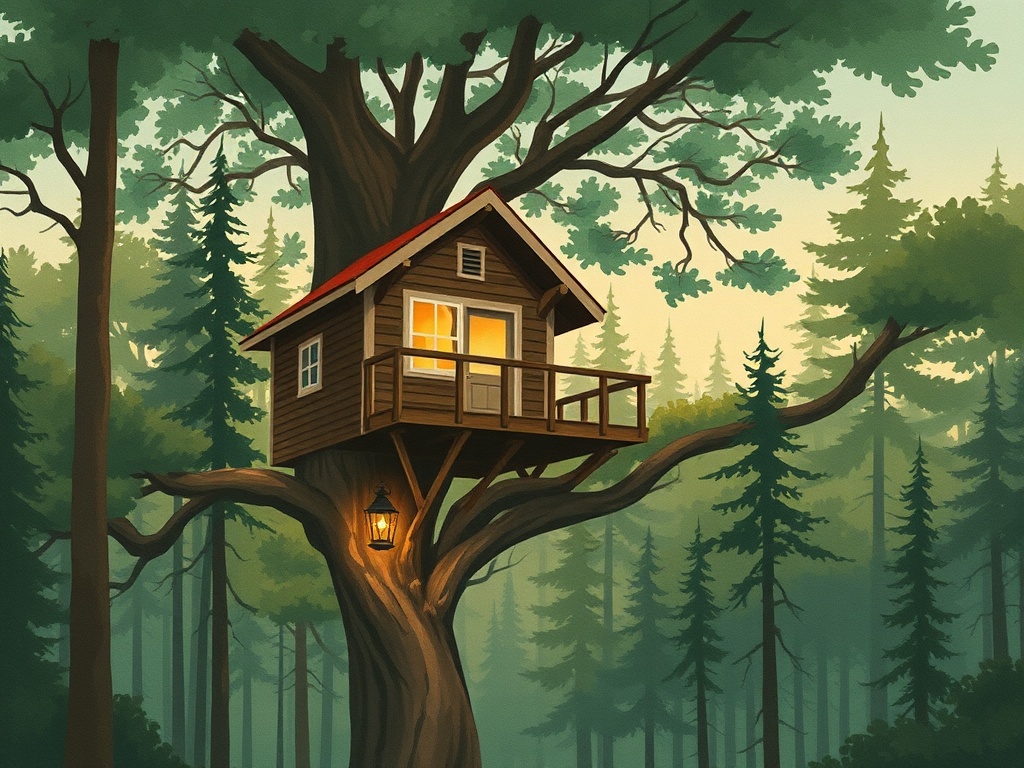 Treehouse at Edenwood|HotTub+Fire Pit|Pet-Friendly - glamping.directory