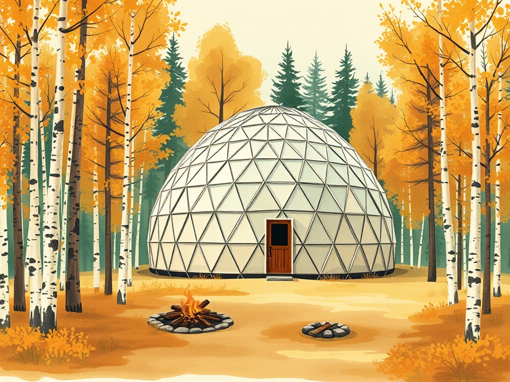 Natures Hotel. Luxury Glamping Dome minutes from Ark! - glamping.directory