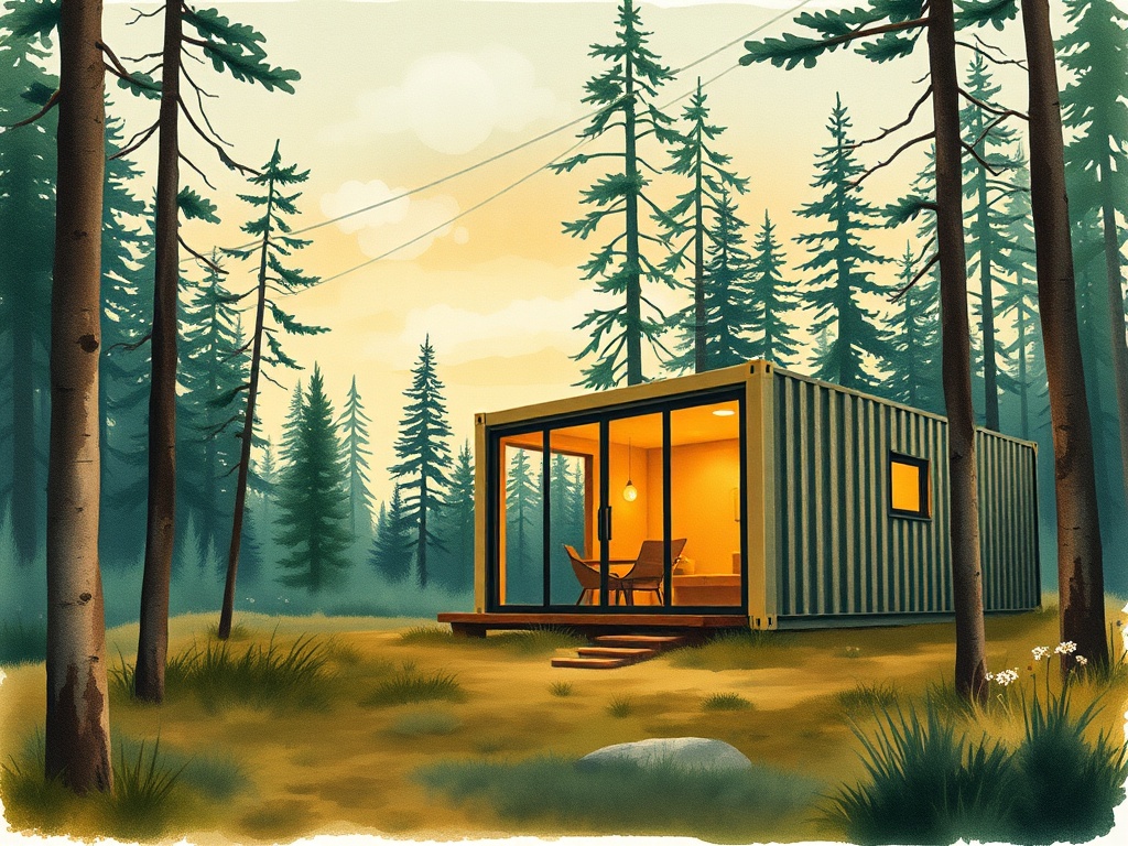 New! Container Home in Heart of Cargo District - glamping.directory
