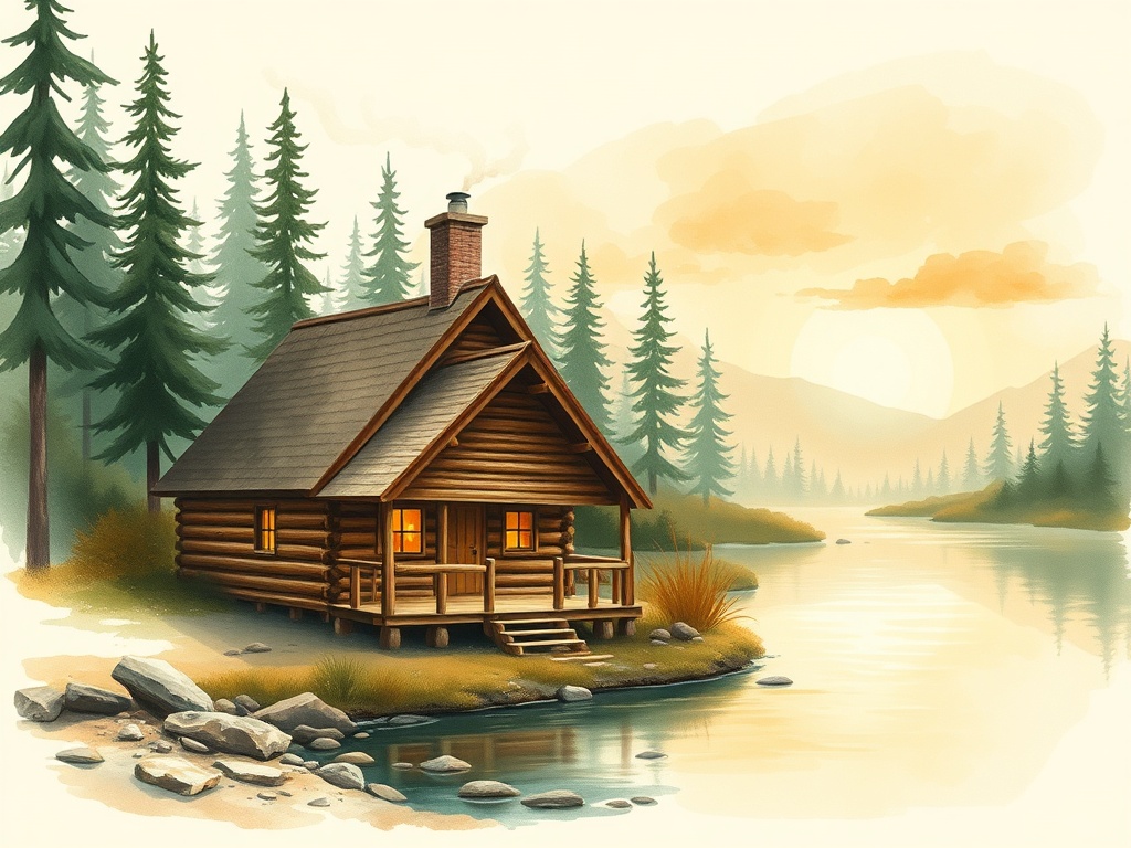 Vermont Tree Cabin on Walker Pond, private retreat - Coventry, Vermont - glamping.directory