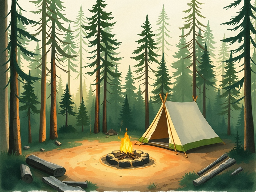 Forbes State Forest Motorized Site 6 - glamping.directory