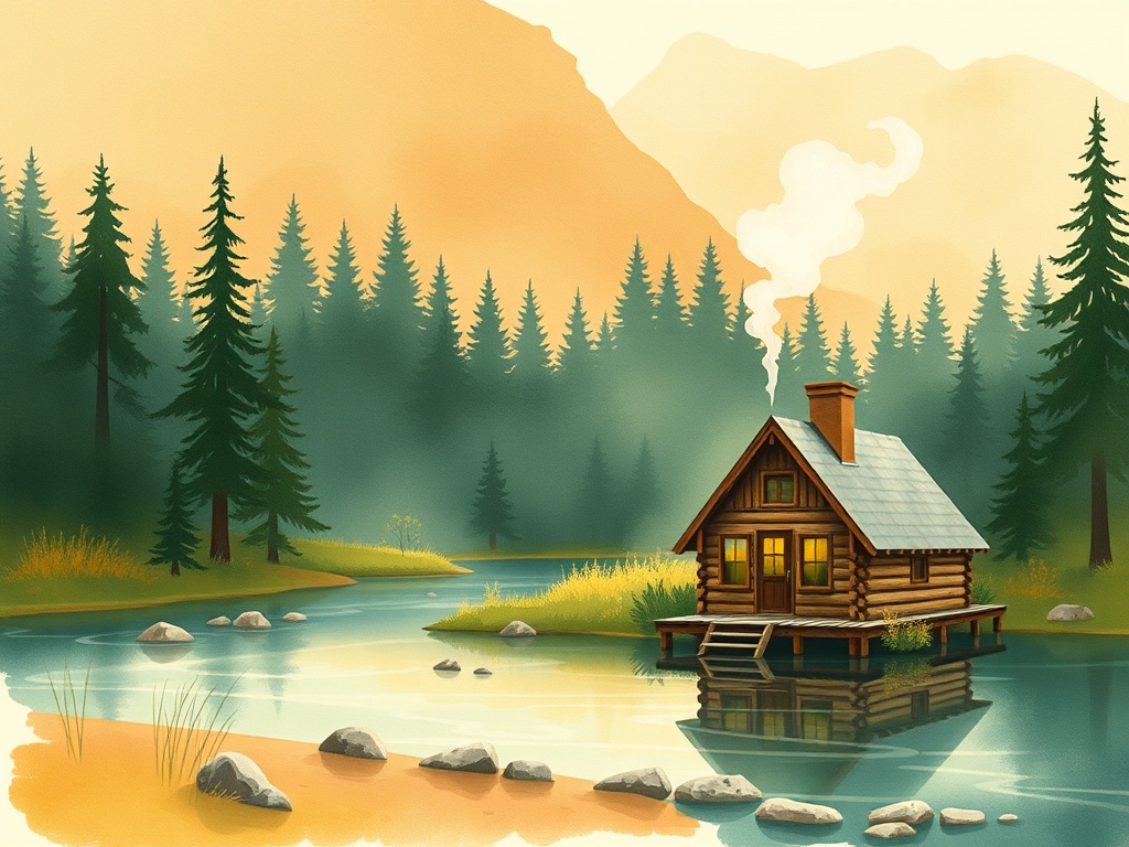 Big Timber Resort Cabin Lots & Rentals - glamping.directory