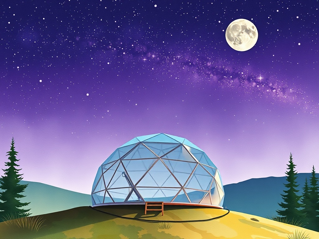 Minnesota's Glamping Lux Nature Dome | Dog Friendly - glamping.directory