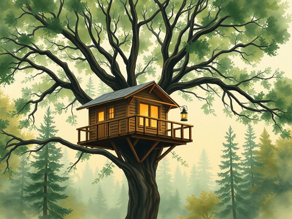 Treehouse Mountain Views Unique Ranch Experience - glamping.directory