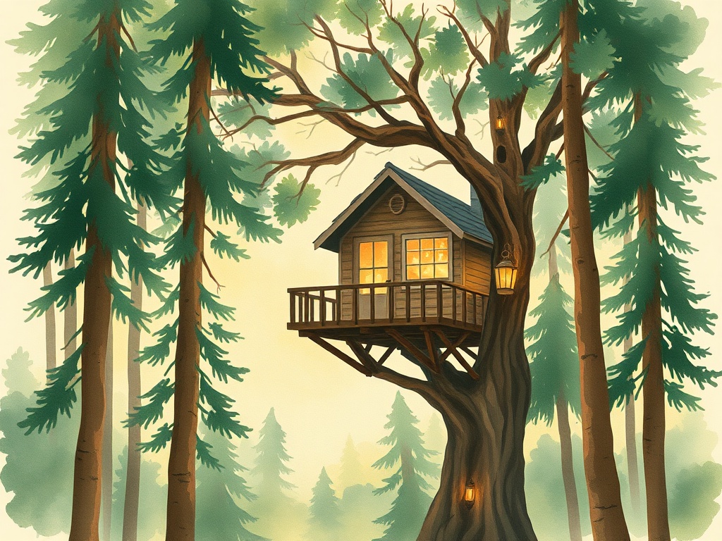 Red Top Treehouse Cabin in Mirror Lake and minutes to downtown-Dog Friendly! - glamping.directory