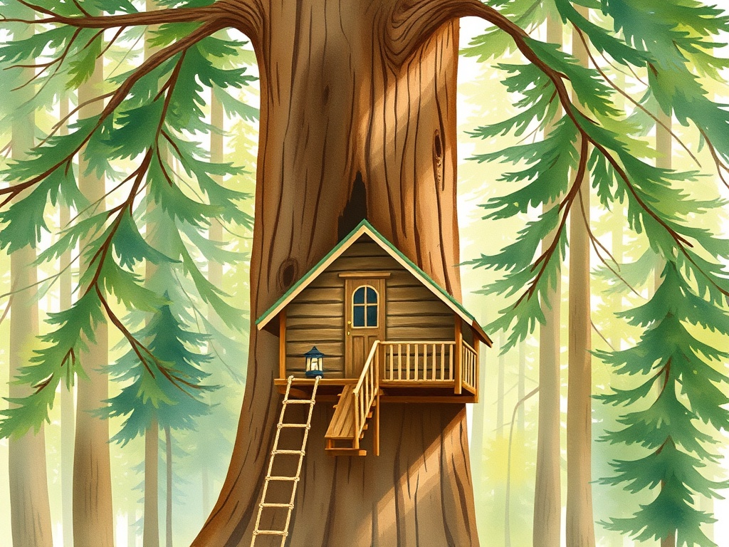 Charming 1-bedroom treehouse with WiFi, AC, Hot Tub in gorgeous Lincoln VT - glamping.directory
