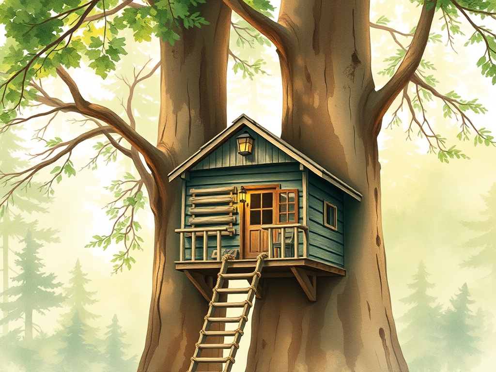 Designer A-Frame Treehouse near Stowe w/ Hot Tub, Sauna, Projector & Views - Johnson, Vermont - glamping.directory