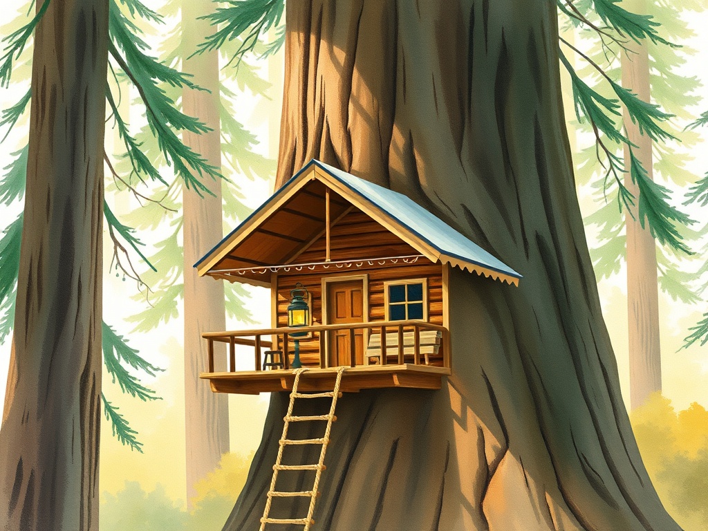 Woodland Treehouse - glamping.directory
