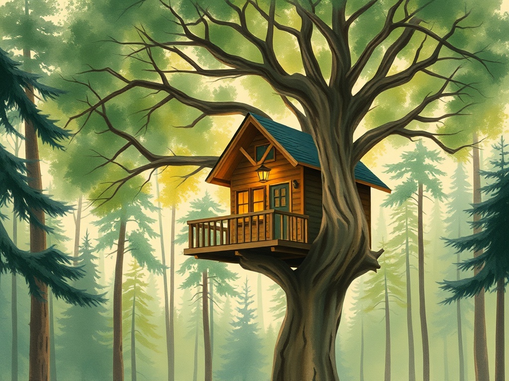 Vermont Treehouse compound: no cleaning fee. Spend a few days In the Trees - Pawlet, Vermont - glamping.directory